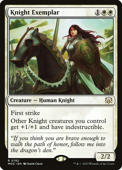 Knight Exemplar - March of the Machine Commander - 192