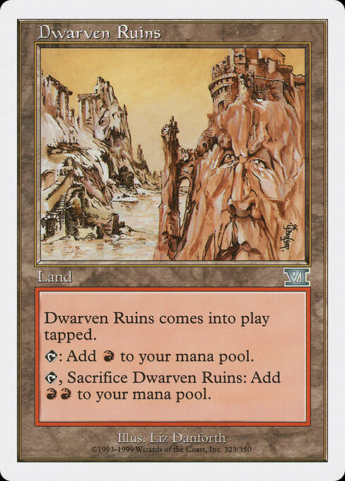 Dwarven Ruins - Classic Sixth Edition - 323