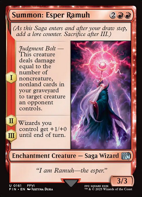 Summon: Esper Ramuh - Final Fantasy - 161
