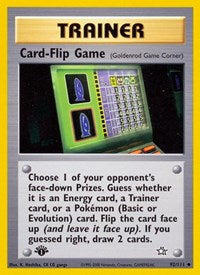 Card-Flip Game (Goldenrod Game Corner) - Neo Genesis - 092/111
