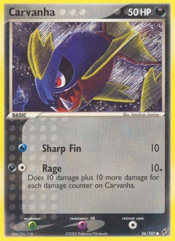 Carvanha (56/107) (DX)