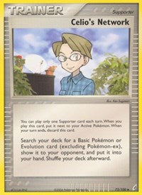 Celio's Network - EX Crystal Guardians - 73/100