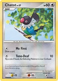 Chatot - Diamond and Pearl - 74/130