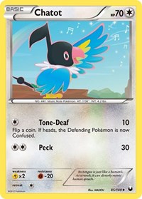 Chatot - Dark Explorers - 85/108