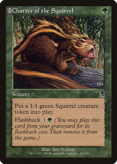 Chatter of the Squirrel - Odyssey - 233