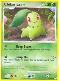 Chikorita - Mysterious Treasures - 77/123