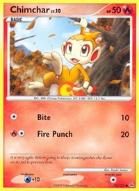 Chimchar - Platinum - 70/127