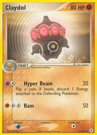 Claydol - 31/101 - EX Hidden Legends - 31/101