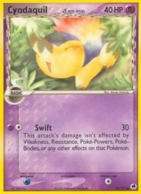 Cyndaquil (Delta Species) - EX Dragon Frontiers - 45/101
