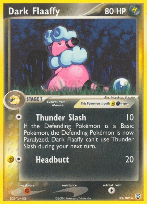 Dark Flaaffy (33/109) (RR)