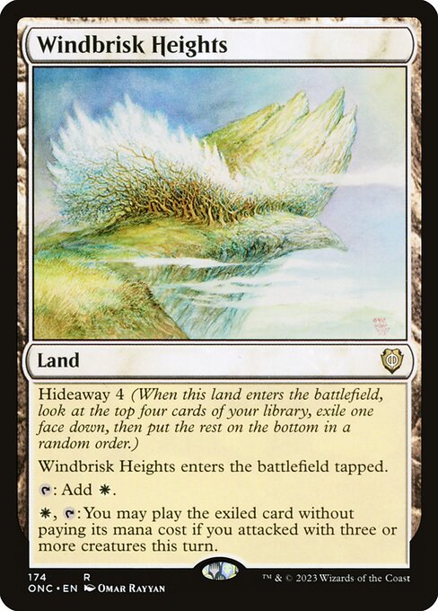 Windbrisk Heights - Phyrexia: All Will Be One Commander - 174