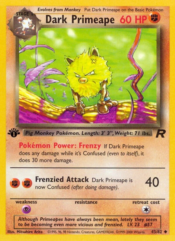 Dark Primeape (43/82) (TR)