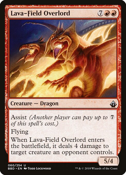 Lava-Field Overlord - Battlebond - 60