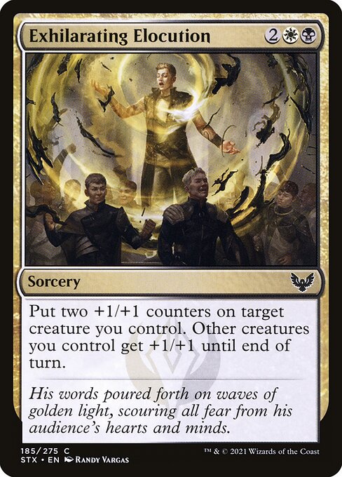Exhilarating Elocution - Strixhaven: School of Mages - 185