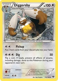 Diggersby - XY Base Set - 112/146