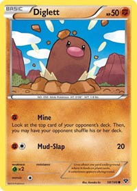 Diglett - XY Base Set - 58/146