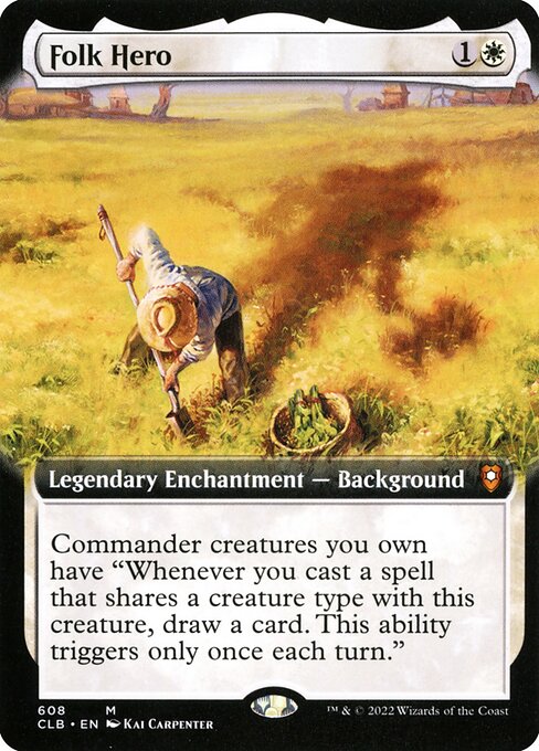 Folk Hero - Commander Legends: Battle for Baldur's Gate - 608