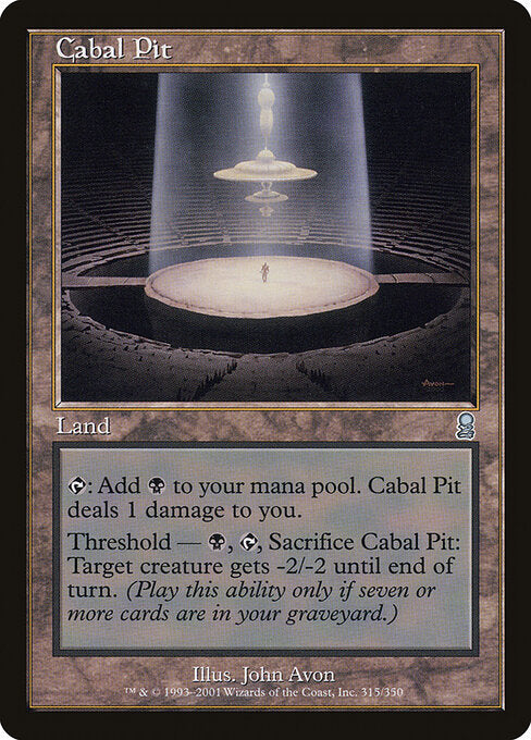 Cabal Pit - Odyssey - 315