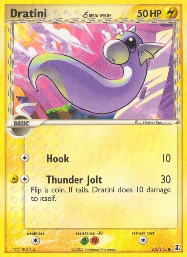 Dratini - 065/113 (Delta Species) (65/113) (DS)