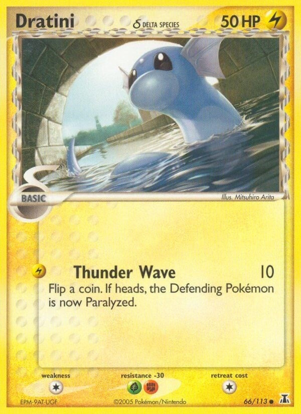 Dratini - 066/113 (Delta Species) (66/113) (DS)