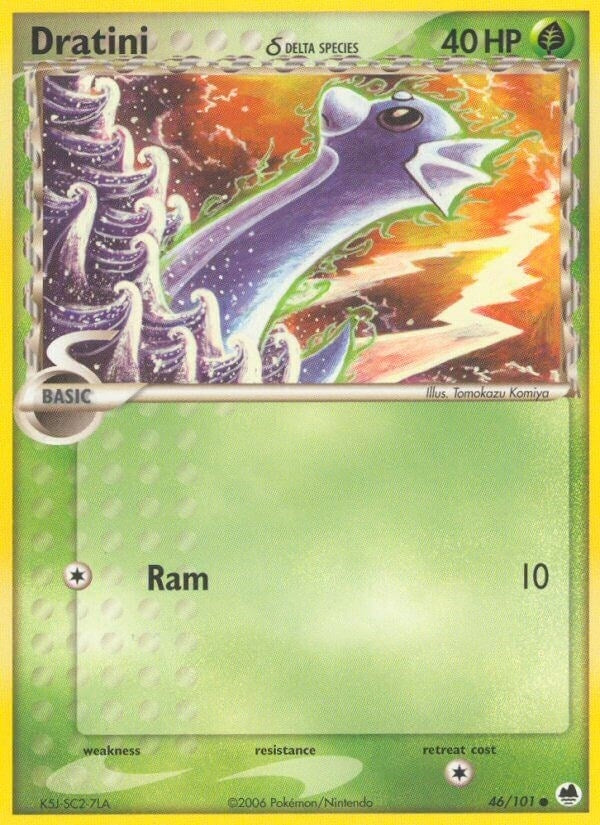 Dratini (Delta Species) (46/101) (DF)