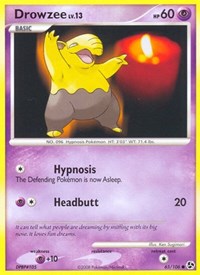 Drowzee - Great Encounters - 65/106