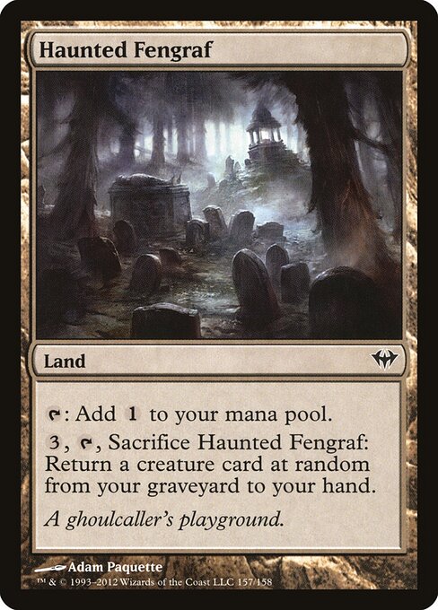 Haunted Fengraf - Dark Ascension - 157