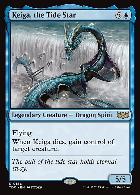 Keiga, the Tide Star - Tarkir: Dragonstorm Commander - 156