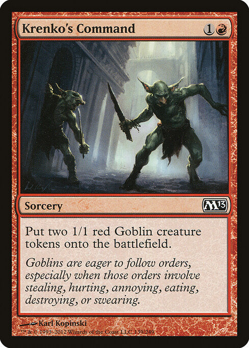 Krenko's Command - Magic 2013 - 139
