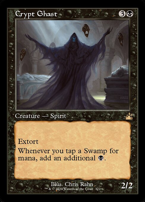 Crypt Ghast - Ravnica Remastered - 322