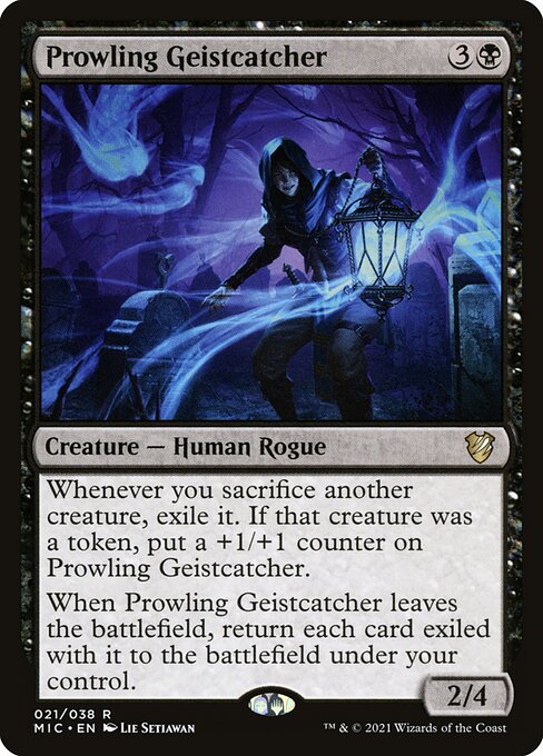 Prowling Geistcatcher - Midnight Hunt Commander - 21