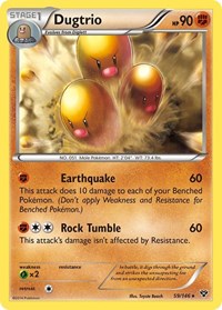 Dugtrio - XY Base Set - 59/146