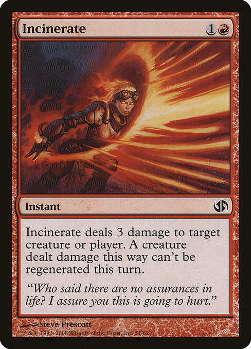 Incinerate - Duel Decks: Jace vs. Chandra - 51