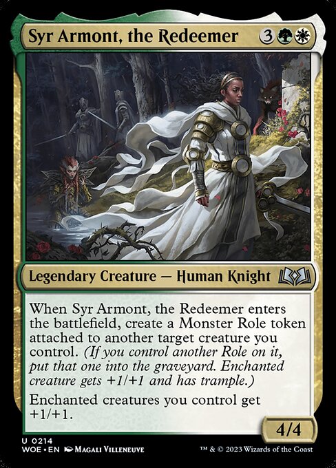 Syr Armont, the Redeemer - Wilds of Eldraine - 214