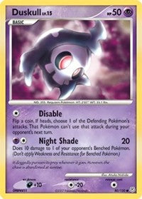 Duskull - Diamond and Pearl - 80/130