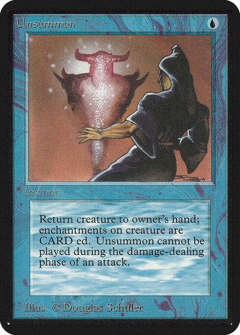 Unsummon - Limited Edition Alpha - 86