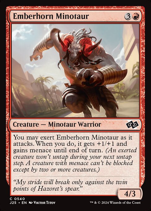 Emberhorn Minotaur - Foundations Jumpstart - 540