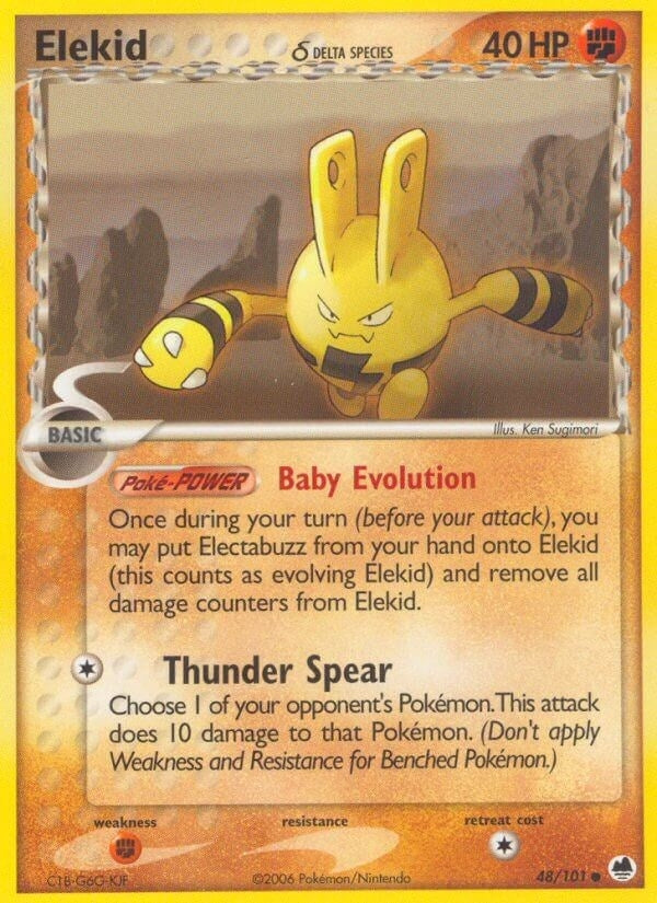 Elekid (Delta Species) (48/101) (DF)