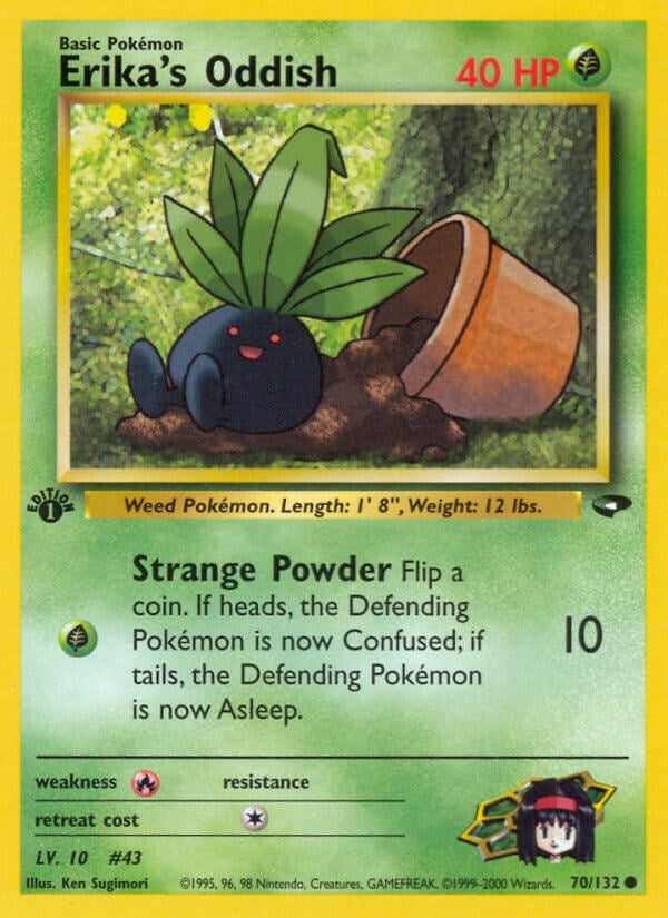 Erika's Oddish (070/132) (G2)