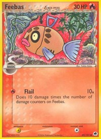 Feebas (Delta Species) - EX Dragon Frontiers - 49/101