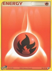 Fire Energy - EX Ruby and Sapphire - 108/109