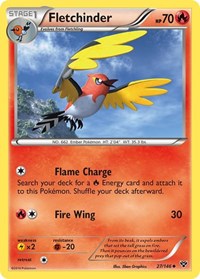Fletchinder - XY Base Set - 27/146