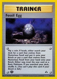 Fossil Egg - Neo Discovery - 72/75