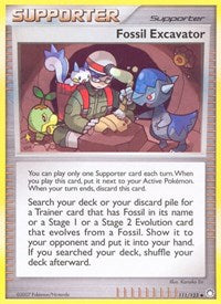 Fossil Excavator - Mysterious Treasures - 111/123
