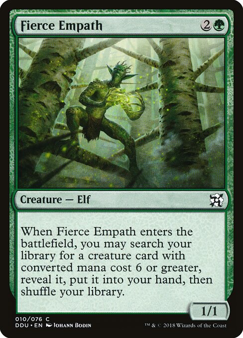 Fierce Empath - Duel Decks: Elves vs. Inventors - 10