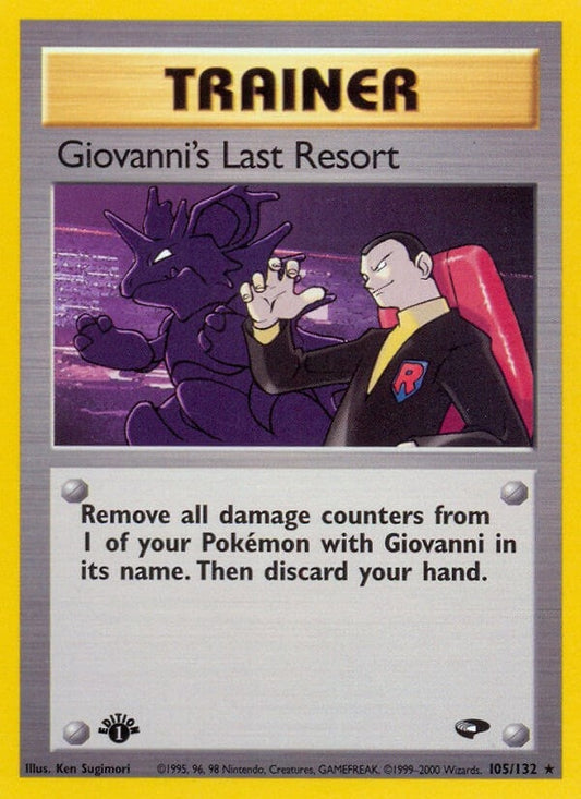 Giovanni's Last Resort (105/132) (G2)