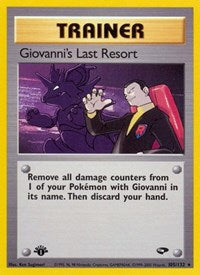 Giovanni's Last Resort - Gym Challenge - 105/132
