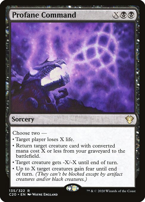 Profane Command - Commander 2020 - 135