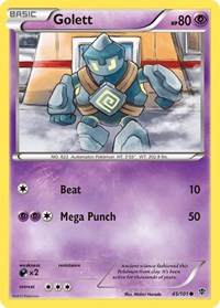 Golett - Plasma Blast - 45/101