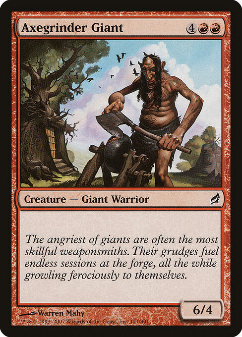 Axegrinder Giant - Lorwyn - 151